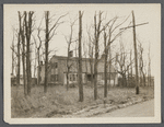 Isaac Mills house. East side road to Middle Island, north of Main Street and D.D. Swezey house. Yaphank, Brookhaven