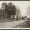 View of Iveson's Corner. Corner Main Street and road to Middle Island. Yaphank, Brookhaven