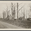 Isaac Mills house. East side road to Middle Island, north of Main Street and D.D. Swezey house. Yaphank, Brookhaven