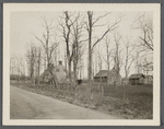 Isaac Mills house. East side road to Middle Island, north of Main Street and D.D. Swezey house. Yaphank, Brookhaven