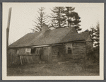Daniel Brewster house. North side Middle Country Road in hollow?, east of William Brewster house on hill. Middle Island, Brookhaven
