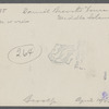 Daniel Brewster house. North side Middle Country Road in hollow?, east of William Brewster house on hill. Middle Island, Brookhaven