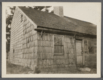 Daniel Brewster house. North side Middle Country Road in hollow?, east of William Brewster house on hill. Middle Island, Brookhaven