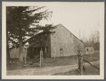 Daniel Brewster house. North side Middle Country Road in hollow?, east of William Brewster house on hill. Middle Island, Brookhaven