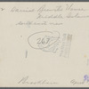 Daniel Brewster house. North side Middle Country Road in hollow?, east of William Brewster house on hill. Middle Island, Brookhaven