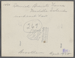 Daniel Brewster house. North side Middle Country Road in hollow?, east of William Brewster house on hill. Middle Island, Brookhaven