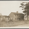 Daniel Brewster house. North side Middle Country Road in hollow?, east of William Brewster house on hill. Middle Island, Brookhaven