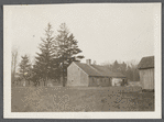 Daniel Brewster house. North side Middle Country Road in hollow?, east of William Brewster house on hill. Middle Island, Brookhaven