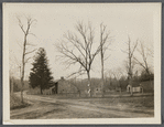 Daniel Brewster house. North side Middle Country Road in hollow?, east of William Brewster house on hill. Middle Island, Brookhaven