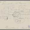Daniel Brewster house. North side Middle Country Road in hollow?, east of William Brewster house on hill. Middle Island, Brookhaven