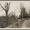 View of house. West side road to Middle Island, at north end of Yaphank. Yaphank, Brookhaven
