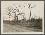 House. West side road to Middle Island, north and opp. of L. Davis and N. Tuthill houses. Yaphank, Brookhaven