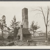 Remains of William Brewster house. North of Middle Country Road, on hill west of Daniel Brewster house. Taken down March 1925. Middle Island, Brookhaven