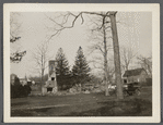 Remains of William Brewster house. North of Middle Country Road, on hill west of Daniel Brewster house. Taken down March 1925. Middle Island, Brookhaven