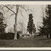 Remains of William Brewster house. North of Middle Country Road, on hill west of Daniel Brewster house. Taken down March 1925. Middle Island, Brookhaven