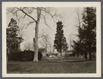 Remains of William Brewster house. North of Middle Country Road, on hill west of Daniel Brewster house. Taken down March 1925. Middle Island, Brookhaven