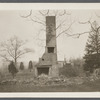 Remains of William Brewster house. North of Middle Country Road, on hill west of Daniel Brewster house. Taken down March 1925. Middle Island, Brookhaven