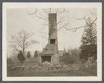 Remains of William Brewster house. North of Middle Country Road, on hill west of Daniel Brewster house. Taken down March 1925. Middle Island, Brookhaven