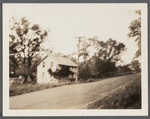 House. West side of east road from mill pond to village. Setauket, Brookhaven