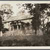 House. West side of east road from mill pond to village. Setauket, Brookhaven