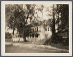 House. East side of east road from mill pond to village, about 200ft south of street crossing creek (near Satterly house). Setauket, Brookhaven