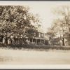 Satterly house. West side Mill Pond. Setauket, Brookhaven