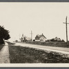 View of Roman Catholic Church? South side Montauk Highway, just east of railroad crossing. East Moriches, Brookhaven