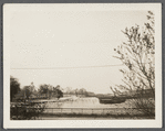 View of A.K. Smith's Duck Farm on Terrell River. East Moriches, Brookhaven