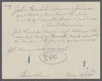John Scudder Havens house. Just south of Montauk Highway, west of Terrell River and gristmill. East Moriches, Brookhaven