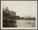 View of Pine Grove Lake. At Hallock's P.O., looking east. Moriches, Brookhaven
