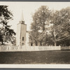 Caroline Church and cemetery. North side Setauket Village Green. Episcopal. Built 1730. Originally called Christ's Church. Setauket, Brookhaven