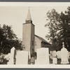 Caroline Church and cemetery. North side Setauket Village Green. Episcopal. Built 1730. Originally called Christ's Church. Setauket, Brookhaven