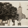 Caroline Church and cemetery. North side Setauket Village Green. Episcopal. Built 1730. Originally called Christ's Church. Setauket, Brookhaven