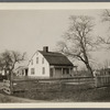 Early house. North side Middle Country Road, west of Boyle's Roadhouse, at western limits of village. Selden, Brookhaven