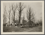 French house (on left). North side Middle Country Road, just west of J. Norton house.  Selden, Brookhaven