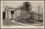 Haverford College postcard of Roberts Hall