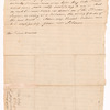 Letter to James Warren