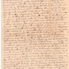 Letter from James Warren