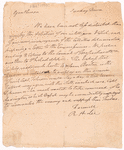 Letter from Richard Henry Lee to Samuel Adams, Elbridge Gerry, and William Whipple