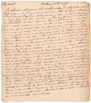 Letter to John Pitts