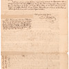 Letter from Samuel Mather