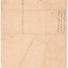 Letter to Elizabeth Adams