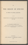 On the origin of species ...