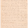 Letter from William Heath