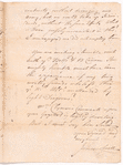 Letter from James Lovell