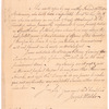 Letter from Joseph Waldo