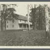 Matinecock Friends Meeting House. NW corner Townpath and road to Piping Rock Club and Brookville Church. Erected 1725. Repaired 1768 and 1776. Locust Valley, Oyster Bay