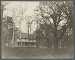 Matinecock Friends Meeting House. NW corner Townpath and road to Piping Rock Club and Brookville Church. Erected 1725. Repaired 1768 and 1776. Locust Valley, Oyster Bay