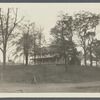 Matinecock Friends Meeting House. NW corner Townpath and road to Piping Rock Club and Brookville Church. Erected 1725. Repaired 1768 and 1776. Locust Valley, Oyster Bay