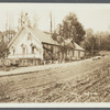 House. South of Main Street, on hillside, east of LIRR tracks, opp. Larrabee house. Oyster Bay, Oyster Bay